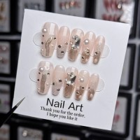 Cat eye Handmade press on nails artifical nails pure