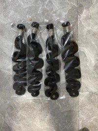 UnProcessed raw hair bundles produced from factory